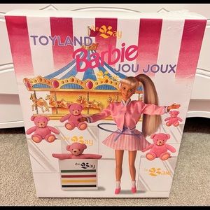 The Bay Toy land Barbie the bay doll new in box. Still in cello wrap.